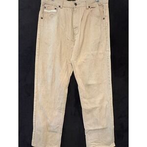 Akdmks Tan Jeans‎ Relaxed Fit Casual Everyday Pants Mens Size 38x32